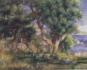 Pierre Renoir Landscape on the Coast near Menton painting